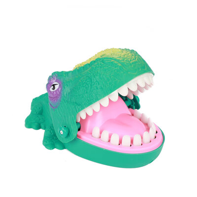 Bijtende dino spel