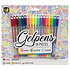 Gelpennen glitter ( set á 18 stuks)