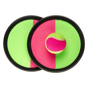 Catch bal Roze- Groen ( voorraad 3 stuks OP = OP)