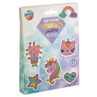 Diamond Painting Stickerset ( voorraad 144 stuks OP = OP)