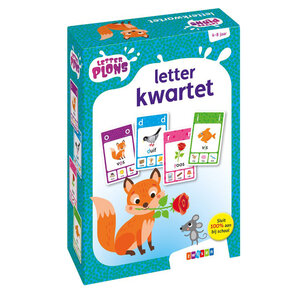 Letterplons letter kwartet 4 - 8 jaar