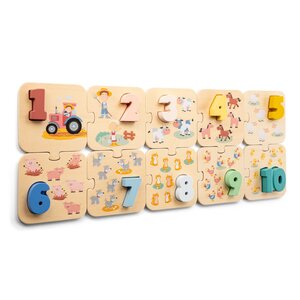 Puzzels nummer Boerderij 24 mnd+