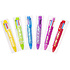 Pailletten meerkleuren pen