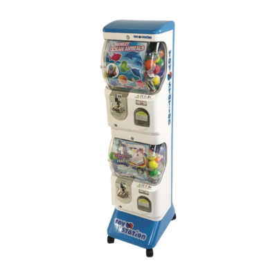 Capsule automaat Blauw/ wit voor 45mm capsules( excl. vulling)