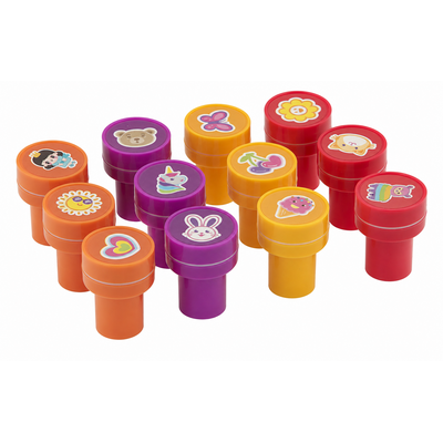 Stempels in doosje ( 12 stempels)