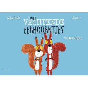 Twee vechtende eekhoorntjes vp 3+