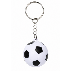 Voetbal Sleutelhanger Soft Zwart-Wit