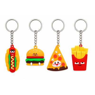 Sleutelhanger Fast Food