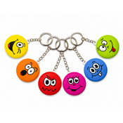 Sleutelhanger emotion face