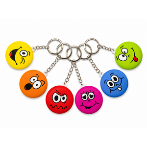 Sleutelhanger emotion face