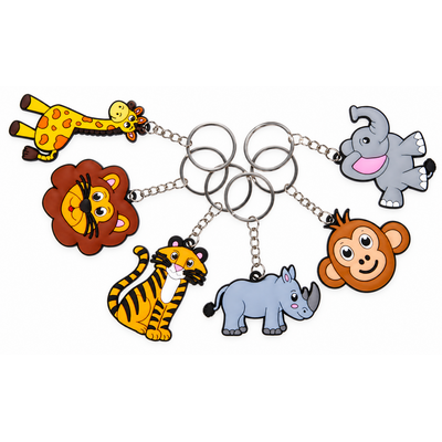 Sleutelhanger Jungle Dieren