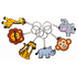 Sleutelhanger Jungle Dieren