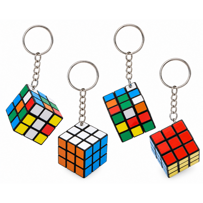 Sleutelhanger Rubix Kubus Nieuw!