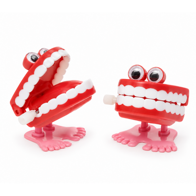 Wind up gebit funny teeth