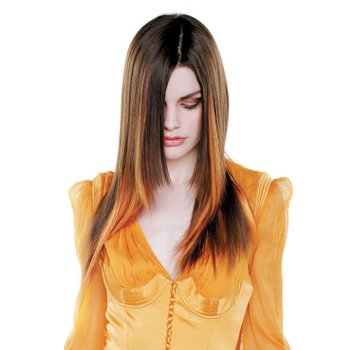 BALMAIN HAIR Fill-in Straight Fiber Fantasy 45 cm  ROOD ( gaat uit assortiment)