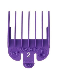 Wahl Opzetkam Plastic 6mm Violet. ( gaat uit assortiment)