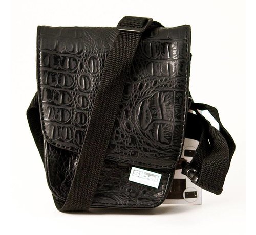 Sibel Holster Trio Crocolook voor 3 scharen