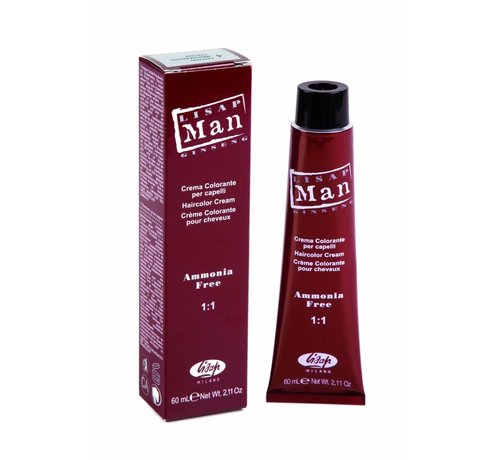 Lisap Man Hair Color 60ml (Gaat uit assortiment)