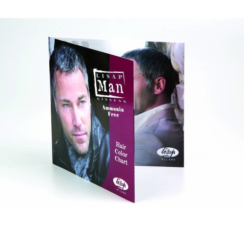 Lisap Man Hair Color Kleurenkaart