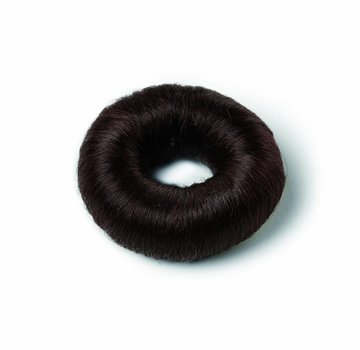 Bratt Knot met haar  bruin 9 cm. (Gaat uit assortiment)