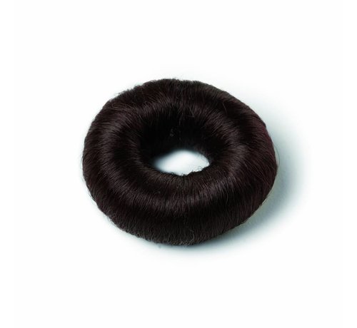 Bratt Knot met haar  bruin 9 cm. (Gaat uit assortiment)