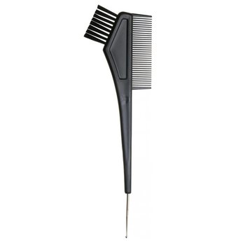 Comair Black Comb + Hook Verf Penceelkam