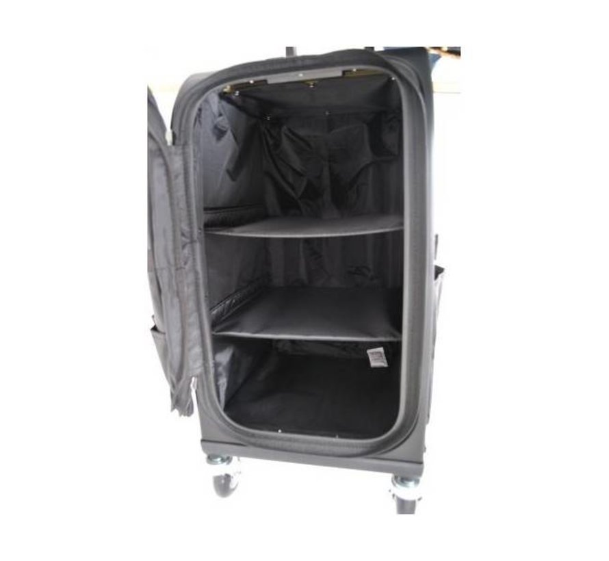 Rollercoaster Stoolcase Titanium Silver