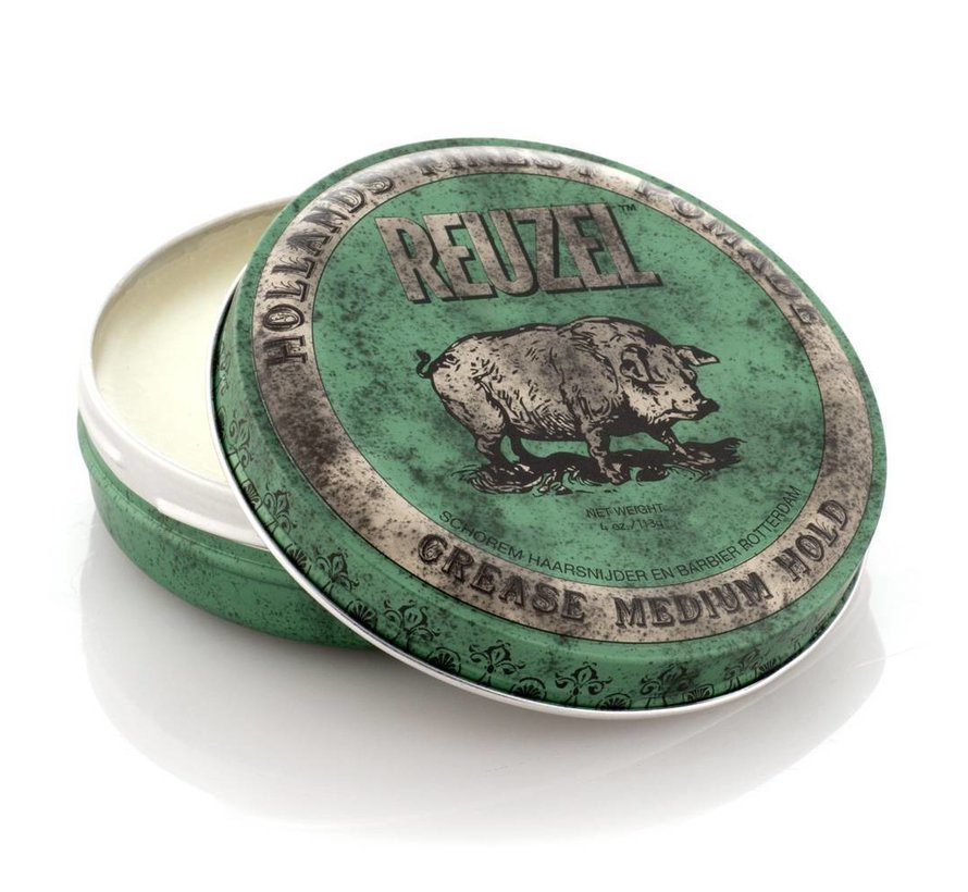 Pomade Green Medium Hold 113 gram