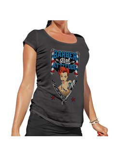 HEY JOE! T-Shirt Barber Girl Attitude