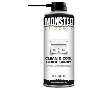 Monster Clippers Clean & Cool Blade Spray 400ml