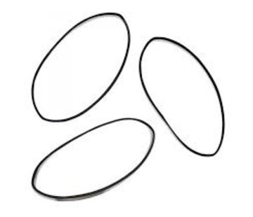 Sibel KALI Elastic Hair Bands Zwart 250st.