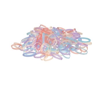 Sibel PRIMROSE Elastic Hair Bands Pastel Colors 500st.