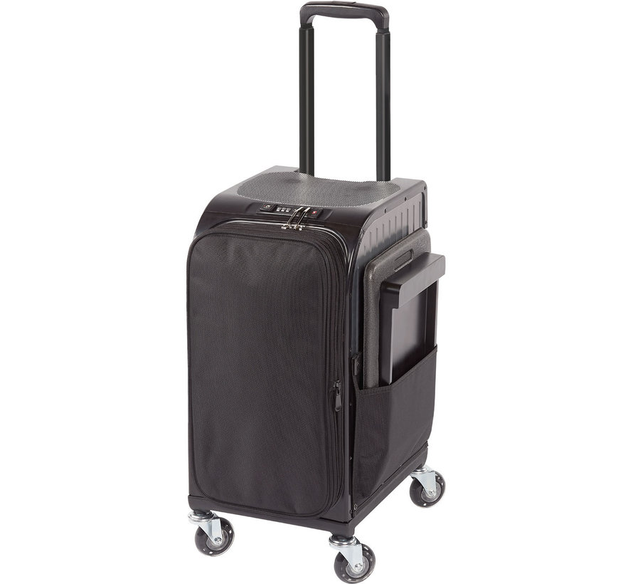 Rollercoaster Stoolcase Titanium Silver