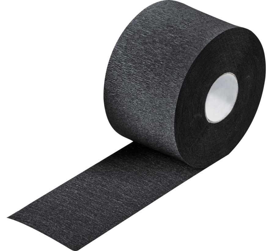 Nekkragen ZWART met 5 rollen