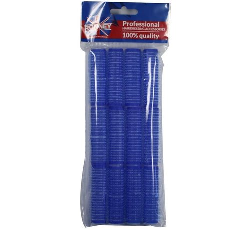 RONNEY Velcro Kleef Rollers  Blauw 16mm