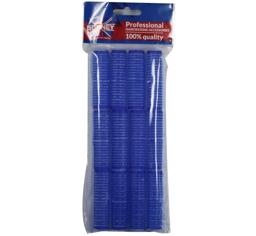 Velcro Kleef Rollers  Blauw 16mm