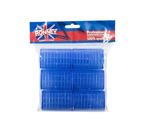 RONNEY Velcro Kleef Rollers Blauw 40mm