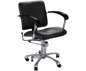 Comair Kappersstoel London D Beweegbare rugleuning met wielen en rem