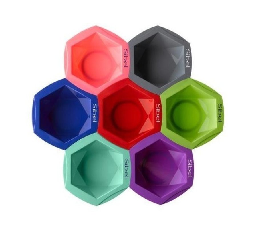 Verfbakjes Mix & Match 7-Delige Set