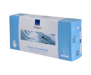 Abena Handschoenen Vinyl Maat L Poedervrij