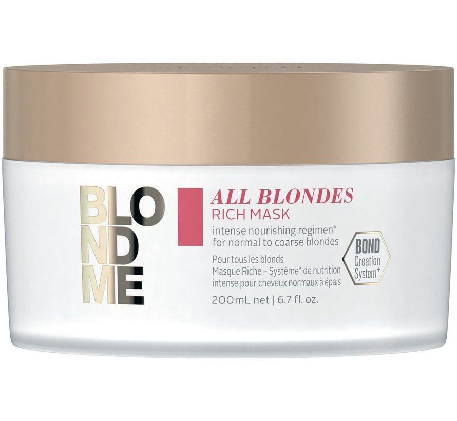 Blondme All Blondes  Rich Mask 200ml