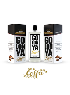 Golonya Eau de Cologne Turkish Coffee 250ml Glass Bottle 12 STUKS