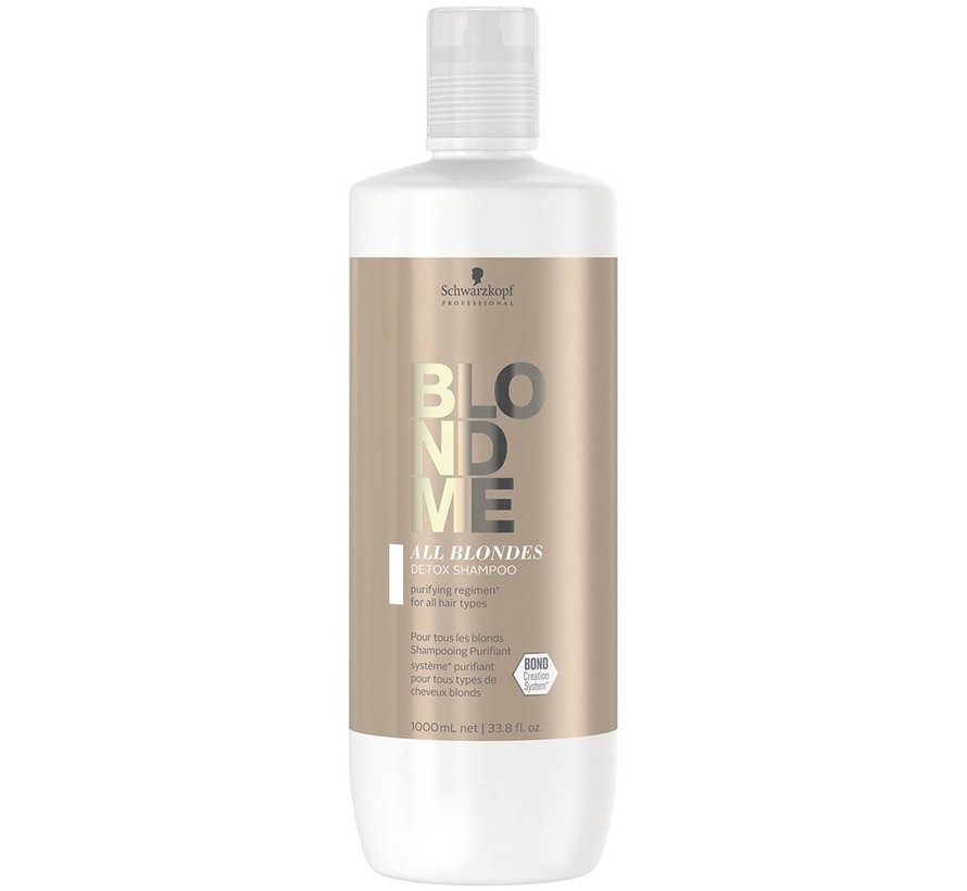 BlondME All Blondes Detox Shampoo 1000ml