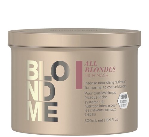 Schwarzkopf Blondme All Blondes  Rich Mask 500ml