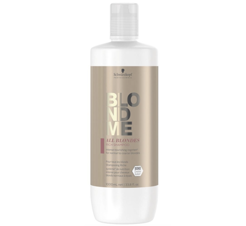 Schwarzkopf Blondme All Blondes  Rich Shampoo 1000ml