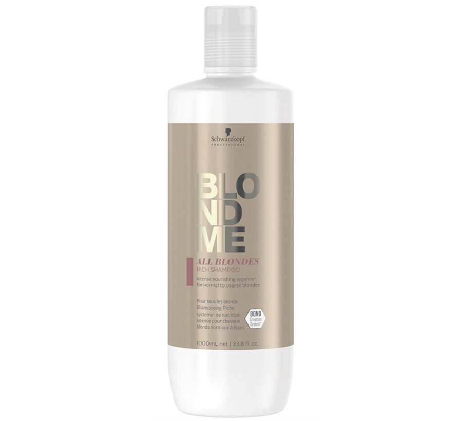 Blondme All Blondes  Rich Shampoo 1000ml