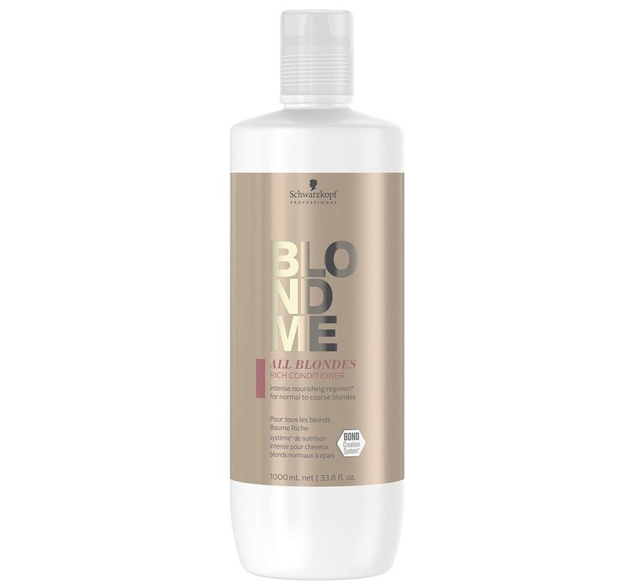 BlondMe All Blondes Rich Conditioner 1000ml