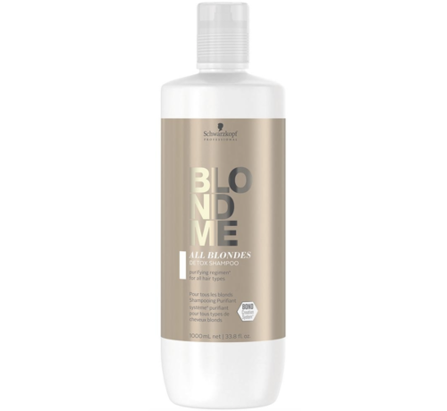 Schwarzkopf BlondME All Blondes Detox Shampoo 1000ml