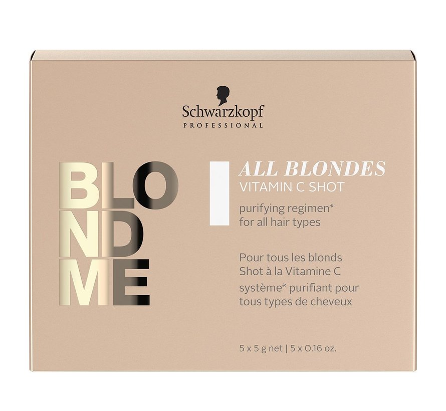 BlondMe All Blondes Detox Vitamin C Shots 5x 5Gr.