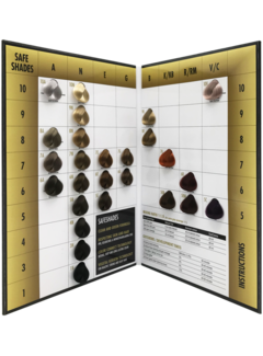 KIS Safeshades Color Chart